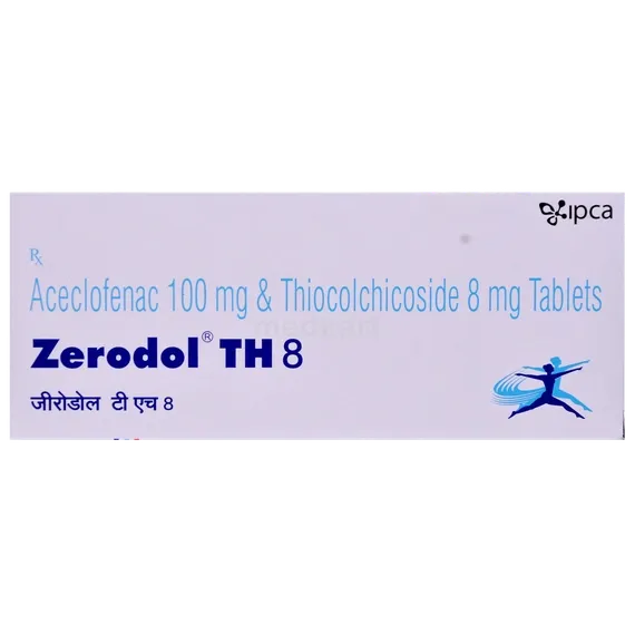 zerodol th 8mg tablet 10's